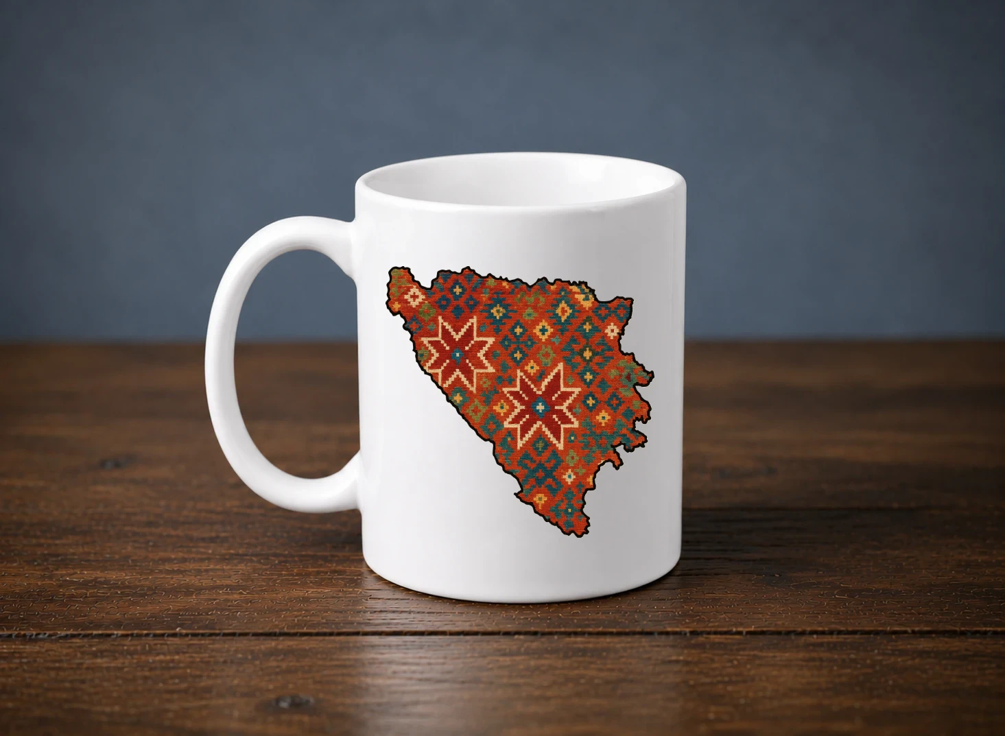Bosanski Ćilim Crveni Šolja - €10,99